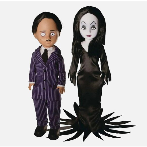 Living Dead Dolls The Addams Family Gomez and Morticia - Picture 11 of 12